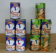 photo - cocaine in cans