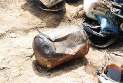 photo-drums and jerry cans