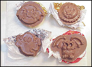photos of candies were molded into various shapes