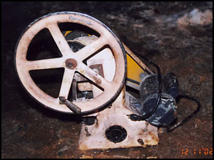 photo of A tableting press was also recovered