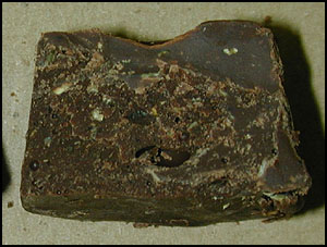photo of chocolate "candy" reported to contain psilocin