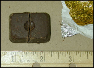 photo of chocolate "candy" reported to contain psilocin